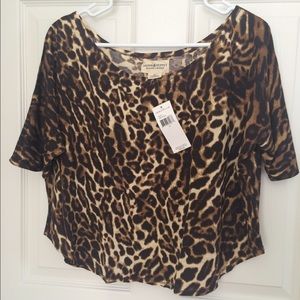 🌹🌹NWT Ralph Lauren Denim Supply Leopard Top